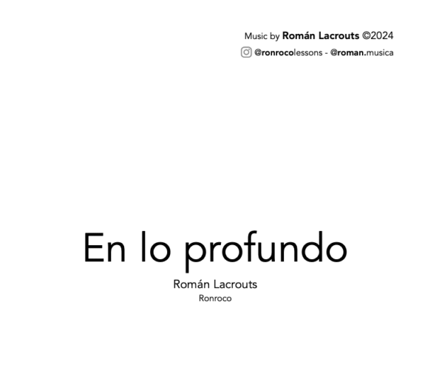 En lo profundo